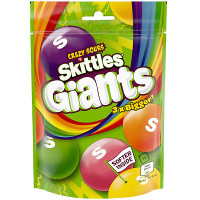 SKITTLES Sour Giants dražejas 132g | Multum