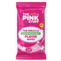 THE PINK STUFF mitrās salvetes grīdas tīrīšanai 20gab | Multum