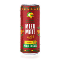 MIZU MATE tējas dzēriens ar Yerba Mate Mango Zero 330ml | Multum