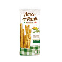 AMORE DI PANE Grissini maizes stienīši Rosmarino 125g | Multum