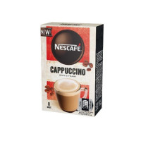 NESCAFE Cappuccino šķīstošās kafijas dzēriens 120g (8) | Multum