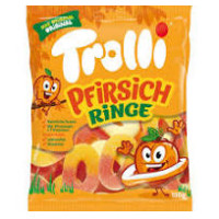 TROLLI persiku želejas konfektes 150g | Multum