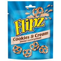 FLIPZ Cookies & Creams klinģerīši 90g | Multum