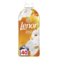 LENOR Bien-être Amber & Orchid veļas mīkstinātājs (40x) 840ml | Multum