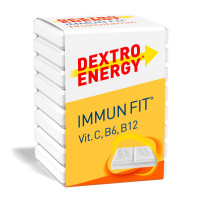 DEXTRO ENERGY ImmunFit glikozes pastilas ar multivitamīnu garšu 46g | Multum