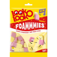 LOOK O LOOK Sweet Foammmies zemeņu-citrona želejas konfektes 180g | Multum