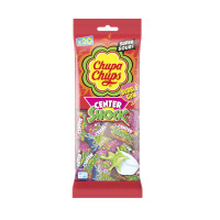 CHUPA CHUPS un Center Shock košļājamās gumijas, paciņā 80g | Multum