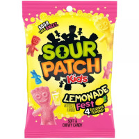 SOUR PATCH Kids Lemonade Fest želejas konfektes 102g | Multum