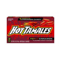 HOT TAMALES Fierce Cinnamon košļājamas konfektes 141 g | Multum