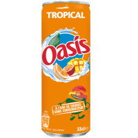 OASIS BE tropisko augļu sulu dzēriens 330ml | Multum