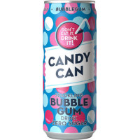 CANDY CAN Bubble Gum limonāde 330ml | Multum
