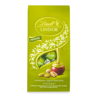 LINDT Lindor šokolādes konfektes ar pistāciju krēmu 137g | Multum