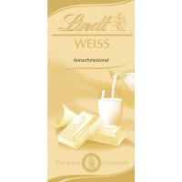 LINDT baltās šokolādes tāfelīte 100g | Multum