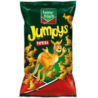 FUNNY-FRISCH Jumpy Paprika kukurūzas uzkodas 75g | Multum