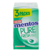 MENTOS Pure Fresh Spearmint košļājamās konfektes 3x20g | Multum