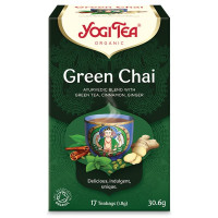 YOGI TEA Green Chai zaļā tēja 30.6g | Multum