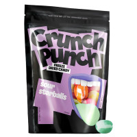 CRUNCH PUNCH Sour Starballs Liofilizētas konfektes 100g | Multum