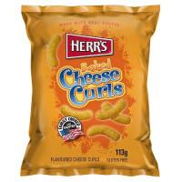 HERR'S  Baked Cheese Curls kukurūzas uzkodas 113g | Multum