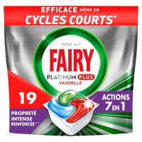 FAIRY Platinum Plus Original trauku mazgāšanas kapsulas 19gab | Multum