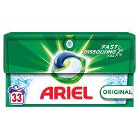 ARIEL 3in1 Original veļas mazgāšanas kapsulas 33gab | Multum