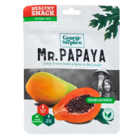 GEORGE & STEPHEN Mr.Papaya, žāvēta papaja, gabaliņos 50g | Multum