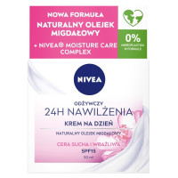 Nivea Moisturizing 24H SPF15 mitrinošs dienas krēms 50ml | Multum