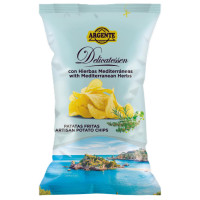 PAPAS ARGENTE kartupeļu čipsi ar Vidusjūras garšaugiem 120g | Multum