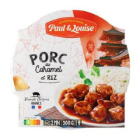 PAUL & LOUISE karamelizēta cūkgaļa ar rīsiem 300g | Multum