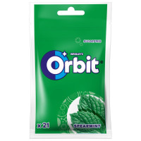 ORBIT Speargmint košļājamā gumija paciņā 29g | Multum