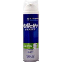Gillette Series 250ml Sensitiv skūšanās putas | Multum
