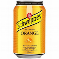 Schweppes Orange gāzēts apelsīnu dzēriens 0.33l | Multum