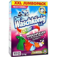 Waschkönig x100 Color veļas pulveris  7,5kg | Multum
