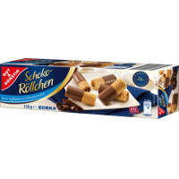 G&G Schoko-Rollchen vafeles piena šokolāsdē 125g | Multum