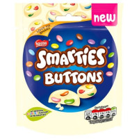 Smarties Buttons White 90g | Multum