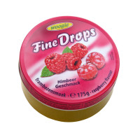 Woogie Raspberry Drops konfektes 175g | Multum