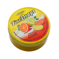 Woogie Fine Drops Zitronen Orange konfektes 175g | Multum