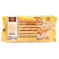 Feiny Biscuits vafeļu rullīši ar vaniļas garšas krēma pildījumu 160g | Multum