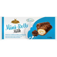 Meister Moulin Mini-Rolls Milk biskīta kūciņas  x6 222g | Multum
