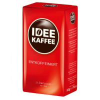 Idee Kaffee Entkoffeiniert bezkofeīna maltā kafija  500g | Multum