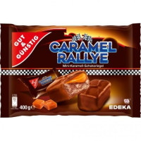 G&G Caramel Rallye Mini šokolādes batoniņi 400g | Multum