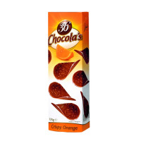 Chocolas apelsīnu šokolādes čipsi 125g | Multum