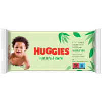 Huggies Natural Care wipes x56 | Multum
