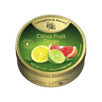 C&H Citrus Friut Drops ledenes ar citrusaugļu garšu 200g | Multum