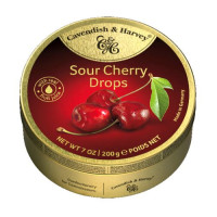 C&H Sour Cherry Drops konfektes 200g | Multum
