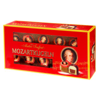 Maitre Mozartkugeln Chocolates šokolādes konfektes ar marcipānu 200g | Multum