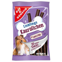 G&G Lieblings Kaurollchen x20 cepumi suņiem ar jēra gaļu un rīsiem 200g | Multum