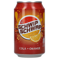 Schwip Schwap Cola+Apelsīns gāzēts bezalkoholisks dzēriens 330ml | Multum