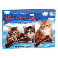 Maitre Katzenzungen Milk šokolādes standziņas 100g | Multum