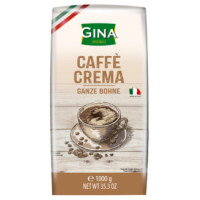 Gina Originale Coffee Crema - maiga grauzdējuma izcilas Itāļu kafijas pupiņas 1kg | Multum