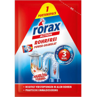 Rorax Rohrfrei granulas cauruļu tīrīšanai x60g | Multum
